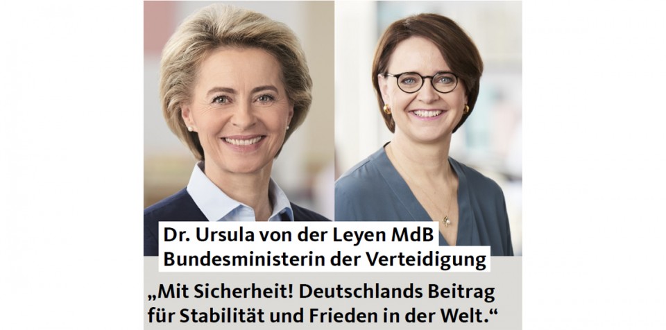 Dr. Ursula von der Leyen MdB Dr. Ursula von der Leyen MdB